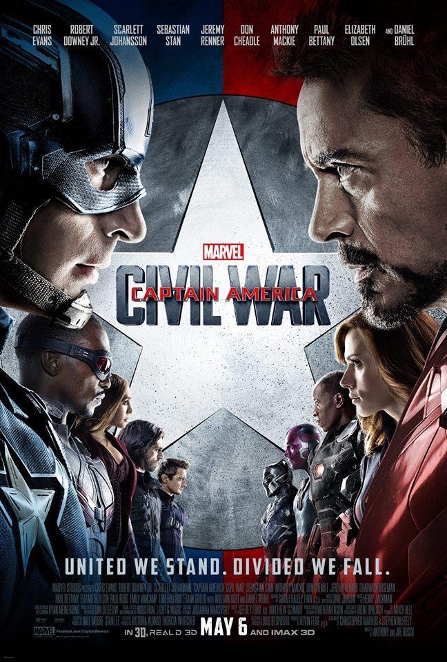 capitán América Civil War cartel