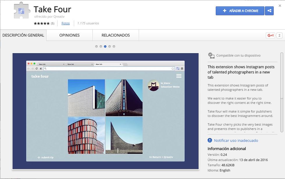 take four instagram