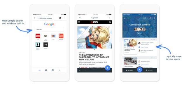 Google Spaces