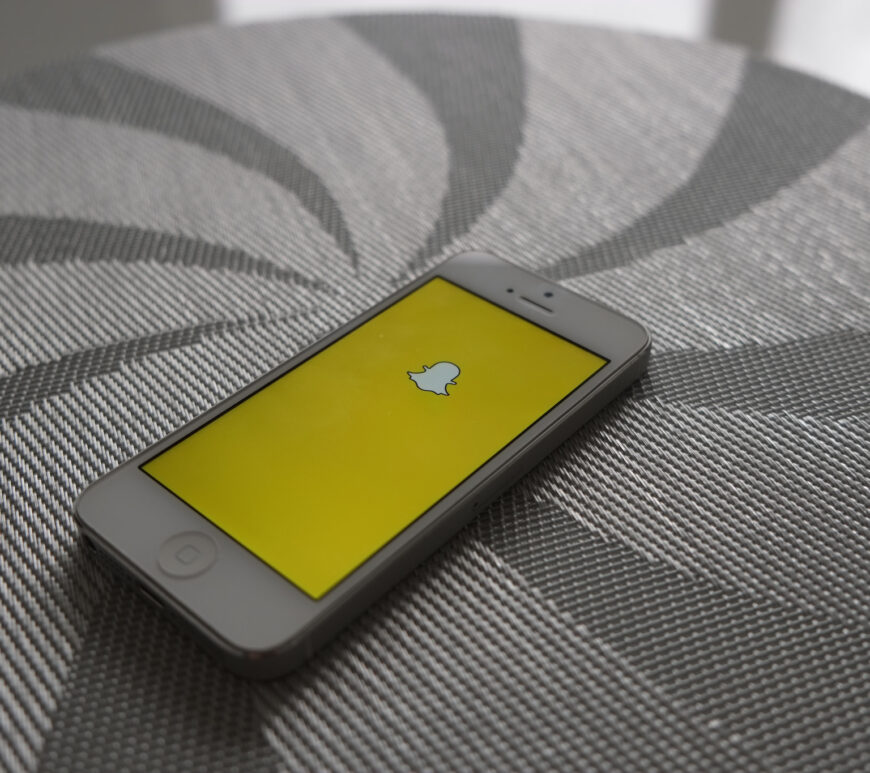 Snapchat en el móvil