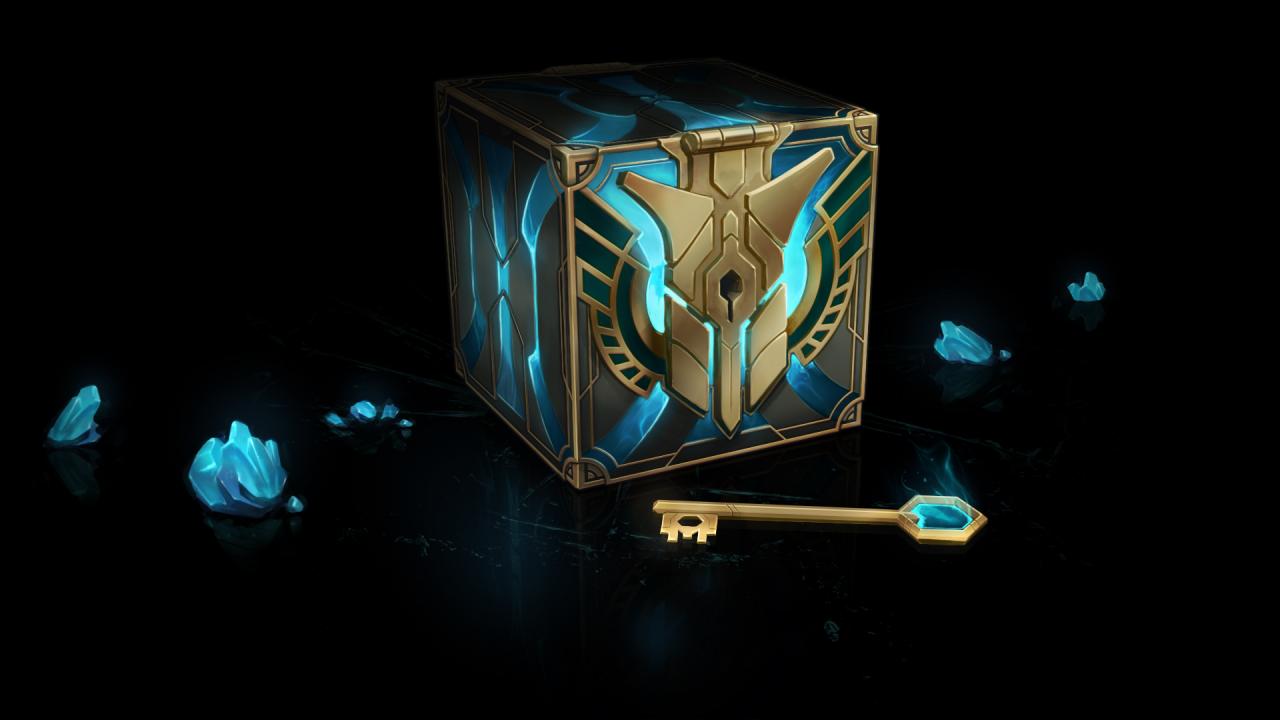 league of legends cofre y llaves lol
