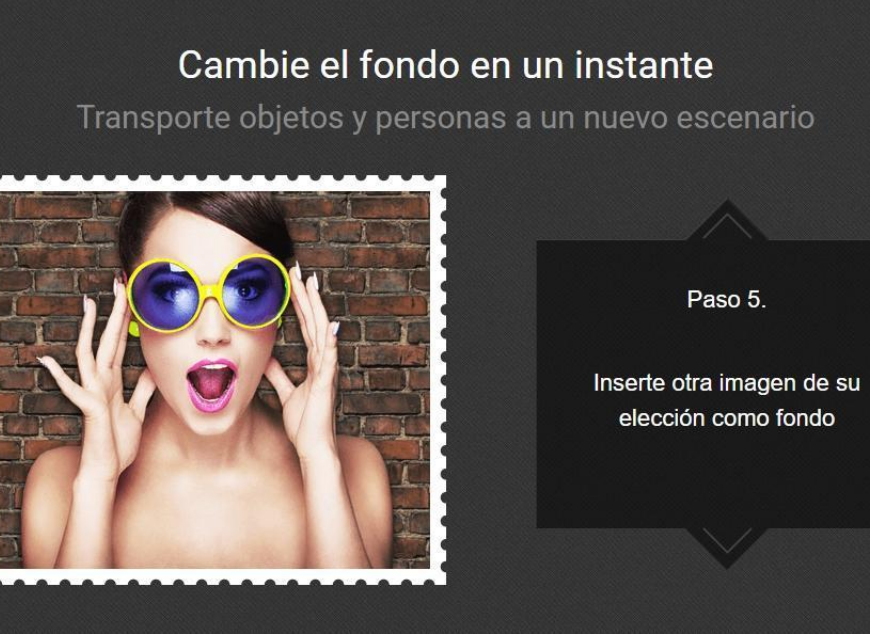 cambiar fondo imagen