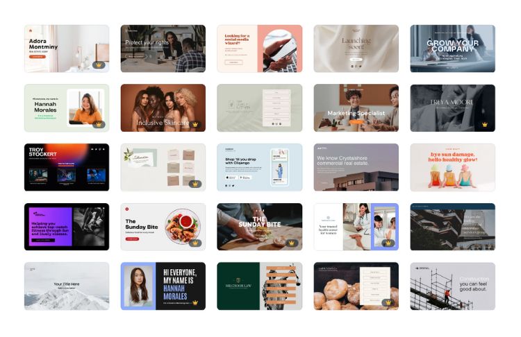 como hacer web gratis canva